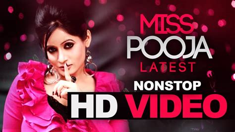 Latest Miss Pooja Nonstop Hit Songs Jukebox Full Hd Brand New Punjabi Song Youtube