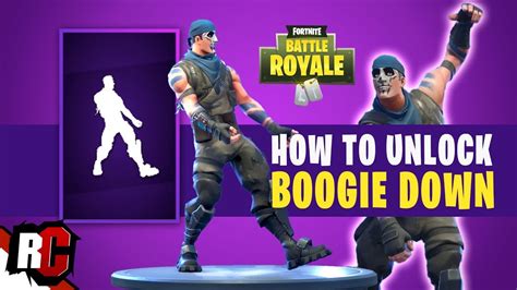 Here is how epic games describe it: How to Unlock BOOGIE DOWN Dance in Fortnite (Two-Factor ...