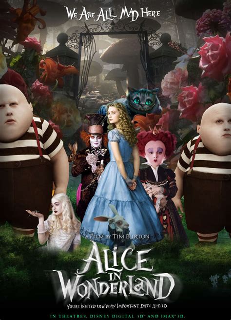 Film Review Alice In Wonderland 2010 Reelrundown