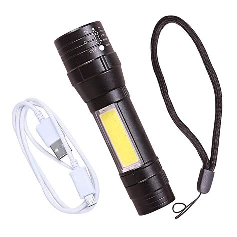 Buy Small Sun 3 Mode Rechargeable Electric Small Compact Torch Full