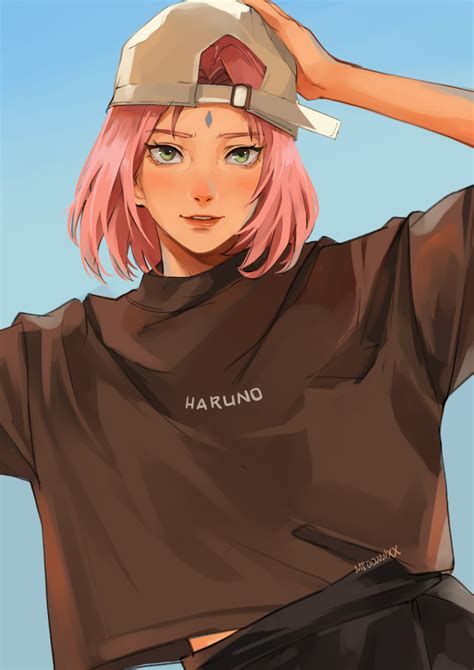 Meoowwxx Haruno Sakura Naruto Series Absurdres Highres 1girl