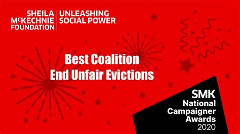 Smk National Campaigner Awards 2020 Best Coalition Winner Youtube