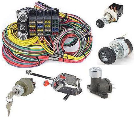 Jegs 10405k Universal Wiring Harness And Switch Kit 20 Circuit Jegs