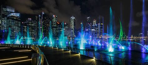 Spectra A Water And Lights Show At Marina Bay Sands Singapore Tour