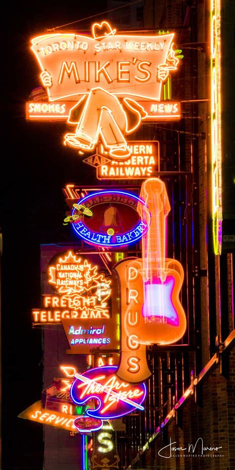 The Neon Museum Located In Downtown Edmonton Alberta I Love These