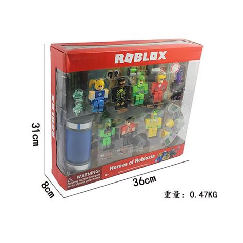 Roblox Building Blocks Heroes Of Robloxia Doll Virtual World Games
