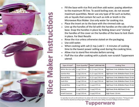 The basic step to cooking any meal is to gather all the ingredients required. Pin by Samantha Henderson on Tupperware | Tupperware recipes, Tupperware pressure cooker, Rice ...