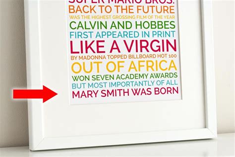 So here we answer some faq's to help you choose right! Personalized 30th Birthday Poster Gift | Birthday poster ...