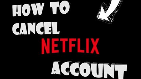 How To Cancel Netflix Account How To Delete Netflix Account Permanently Youtube