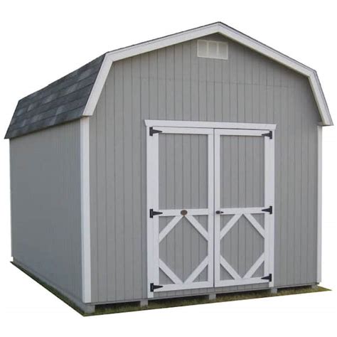 Little Cottage Co Classic Gambrel 10 Ft X 20 Ft Wood Storage