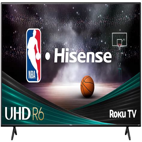 Hisense 58 Class 4k Uhd Led Lcd Roku Smart Tv Hdr R6 Series 58r6e3 Ebay