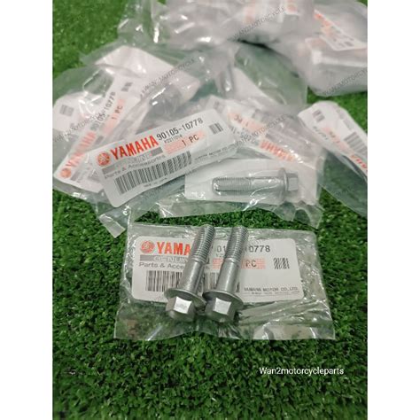 Skru Washer Nut Ikat Absober Yamaha Rxz Original Shopee Malaysia