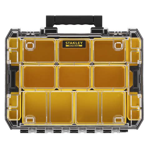 Buy Stanley Fatmax Pro Stack Stackable Tool Box With Clear Lid And 10