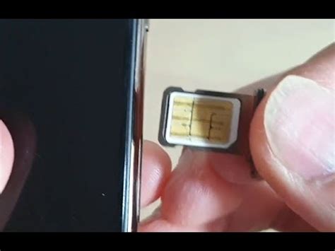 We did not find results for: iPhone 11 Pro: How to Insert / Remove SIM Card (Nano SIM) - YouTube