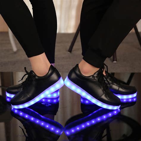 Buy 2017 Adult Colorful Glowing Shoes With Lights Up