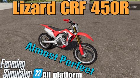 Lizard Crf 450r Fs22 Mod Test For All Platforms 10 Slots Youtube