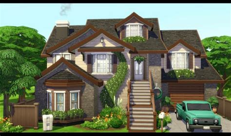 Sims House Plans Sims 4 Houses Sims 4 Mods House Inspo Cabin House