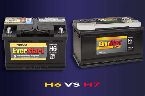 H6 Vs H7 Battery Whats The Difference