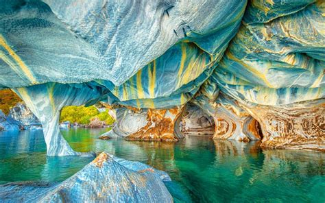 Cavernas De Mármore No Chile