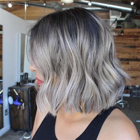 A short classic taper haircut is both sophisticated and low maintenance. Shadow Root Hair: Low Maintenance Melted Looks in 2020 | Grey hair roots, Grey hair dark roots ...