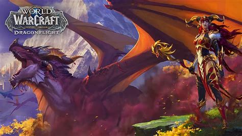 Hd Wallpaper World Of Warcraft Alextraza Dragonflight Wallpaper Flare