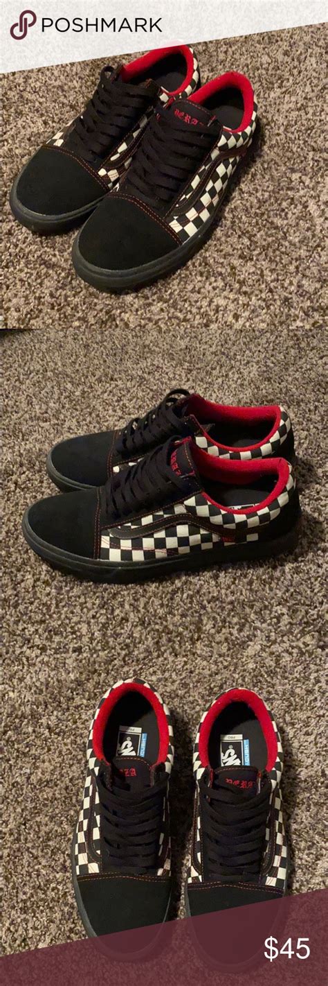 Free shipping both ways on red and black checkered vans from our vast selection of styles. Black red and white checkered vans (With images) | Black ...