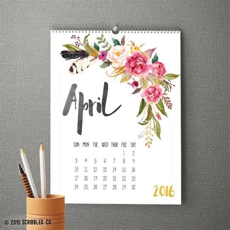 19 Pretty Calendars To Get You Pumped For The New Year Huffpost