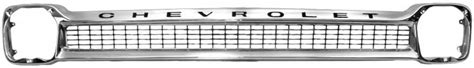 Chrome Grille For 1964 1966 Chevy Pick Up Truck