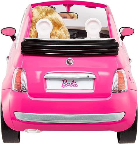 Barbie Fiat 500 Doll And Vehicle