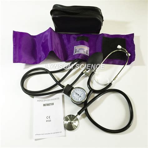 Ce Blood Pressure Monitor Bp Cuff Arm Aneroid Sphygmomanometer With