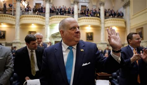 New Poll Gop Governor Larry Hogan Holds Strong 67 Job Rating In Blue