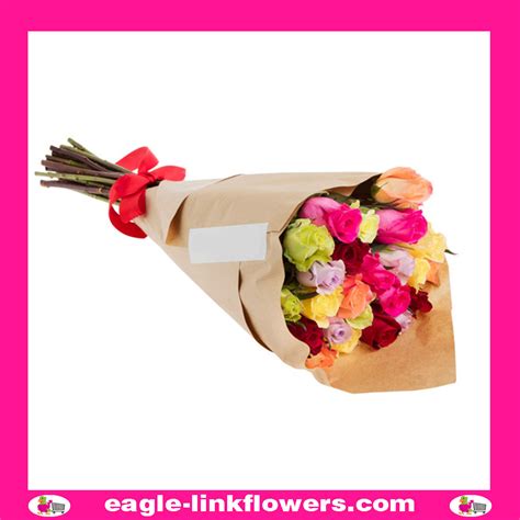 Mix Roses Bouquet Monofloral Bouquets Eagle Link Flowers