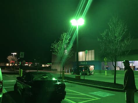 This Wal Mart Has A Green Street Light Rmildlyinteresting