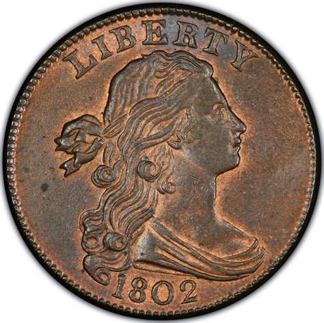 One Cent 1802 Draped Bust Coin From United States Online Coin Club