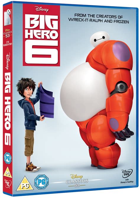 Big Hero 6 Dvd Free Shipping Over £20 Hmv Store