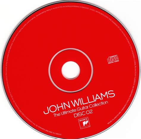 [fshare] John Williams The Ultimate Guitar Collection 2004 [wav Image Cue] {classical