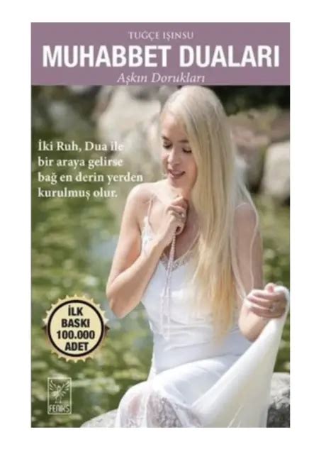 MUHABBET DUALARI ASKIN Doruklari TUGCE ISINSU Turkce Kitap Turkish Book