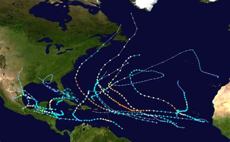 Hurricane Locations Hurricanes