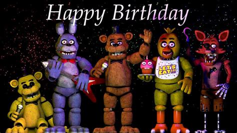 Happy Birthday Fnaf 🎂 🎂 Five Nights At Freddys Amino