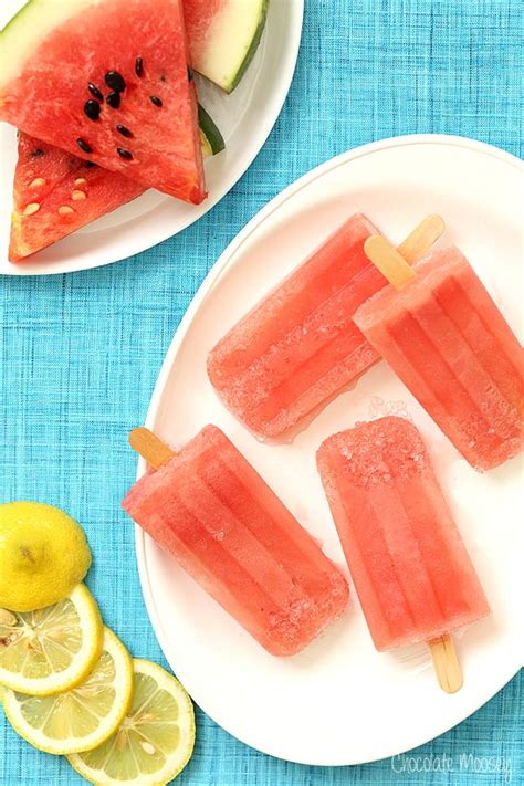 Watermelon Margarita Popsicles Tequila And Non Alcoholic