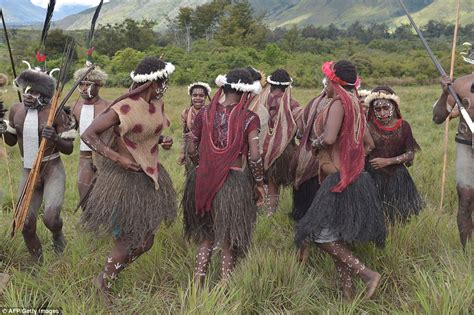 the celebrations and traditions of indonesia s rarely seen dani tribe daily mail online