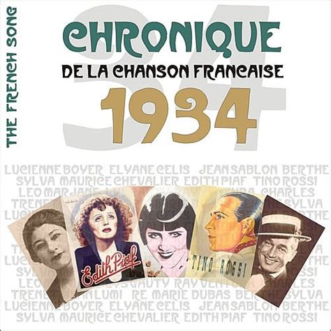 The French Song Chronique de la Chanson Française by Various