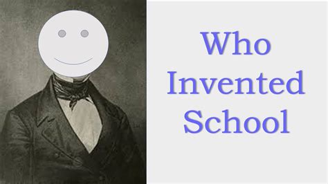 Did You Know School Was Invented For A Surprising Reason