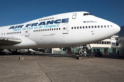 Boeing 747 128 F Bpvj Air France Musée De Lair Et De Lespace Free