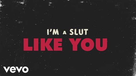 Pnk Slut Like You Official Lyric Video Youtube