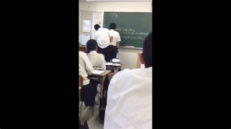 Abusive Japanese Student Arrested For Kicking High School Teacher In Viral Video