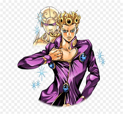 Giorno Pose With Stand Obrigada Wallpaper