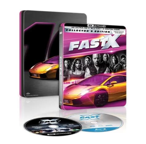 Fast X Steelbook 4k Uhd Blu Ray Like New No Digital Pre Order Eur