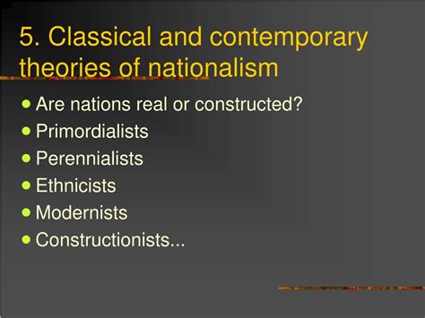 Ppt Nationalism Key Concepts And Theories Powerpoint Presentation
