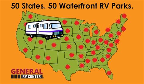 50 Waterfront Campgrounds To Visit Across The 50 States Rv Camping